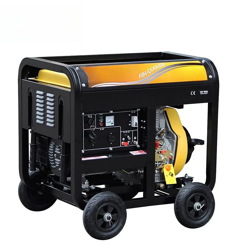 3 Phase Generator Portable Diesel Generators Factory Price 5kw/8kw Open Type Small Generator For Home