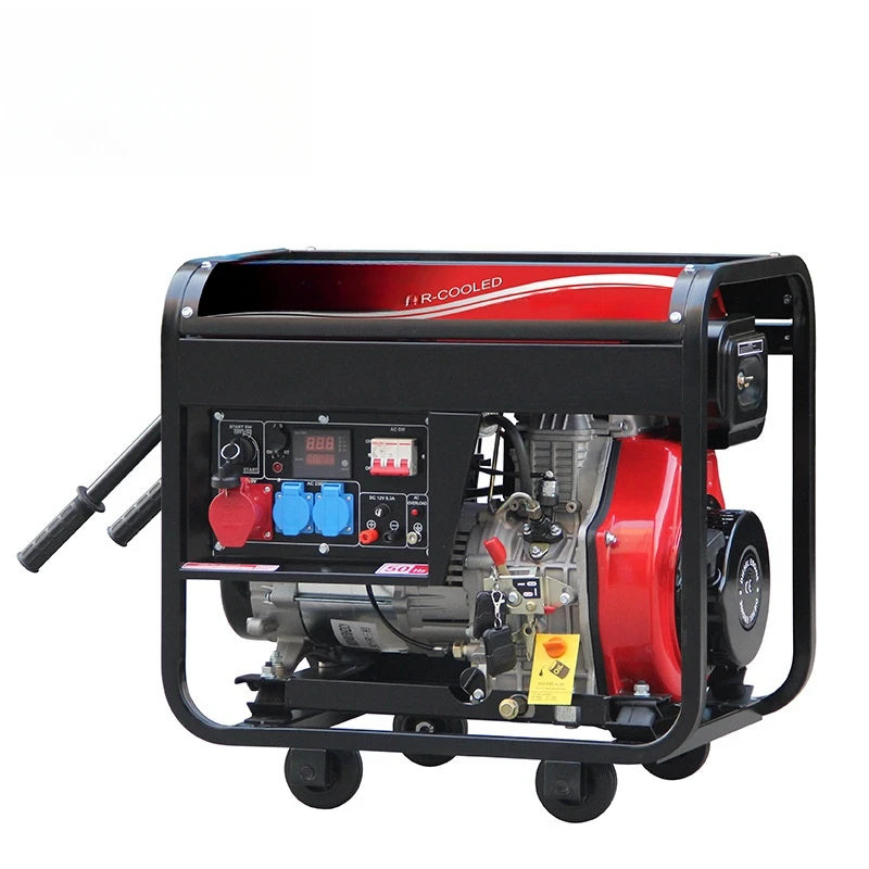 3 Phase Generator Portable Diesel Generators Factory Price 5kw/8kw Open Type Small Generator For Home