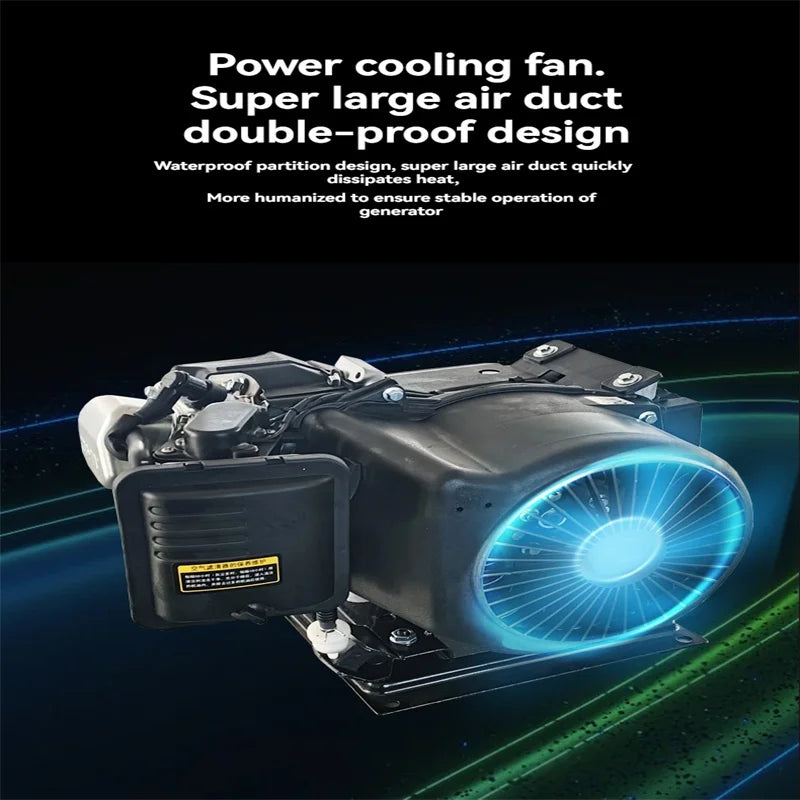 Generator  For Four Wheeler  Portable Range Extender Electric Start Automatic Frequency Conversion