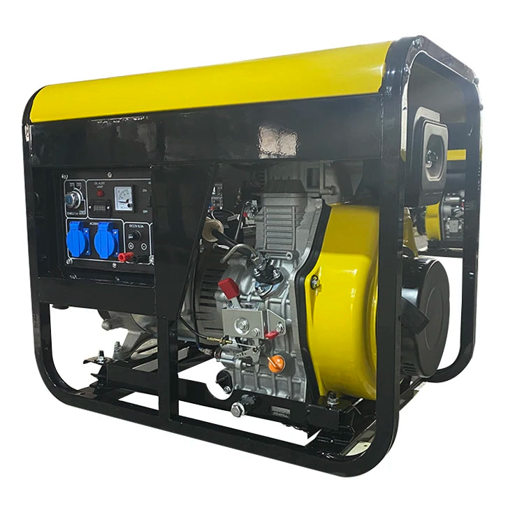 New 2kw 3kw 5kw 6kw 7kw 8kw 9kw 10kw Diesel Generator 10kw 10kva Silent Diesel Generator