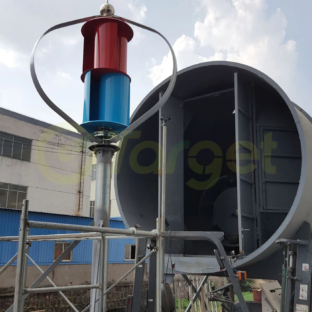 10KW Vertical Wind Turbines Generator 48V 12000W 15000W 20KW With 3Phase Alternator Permanent Magnet Generator Off Grid System