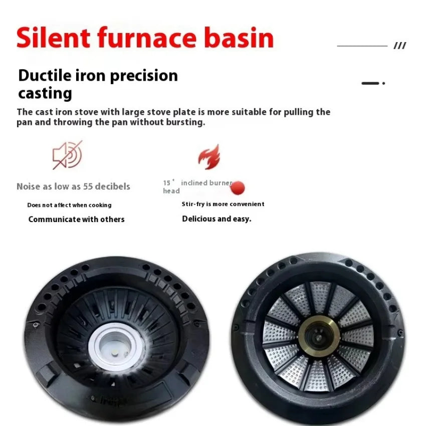 Commercial Hotel Special Energy-Saving Single Liquefied Gas Blower Silent Fierce For Household Use Natural Gas Source Gas Stove