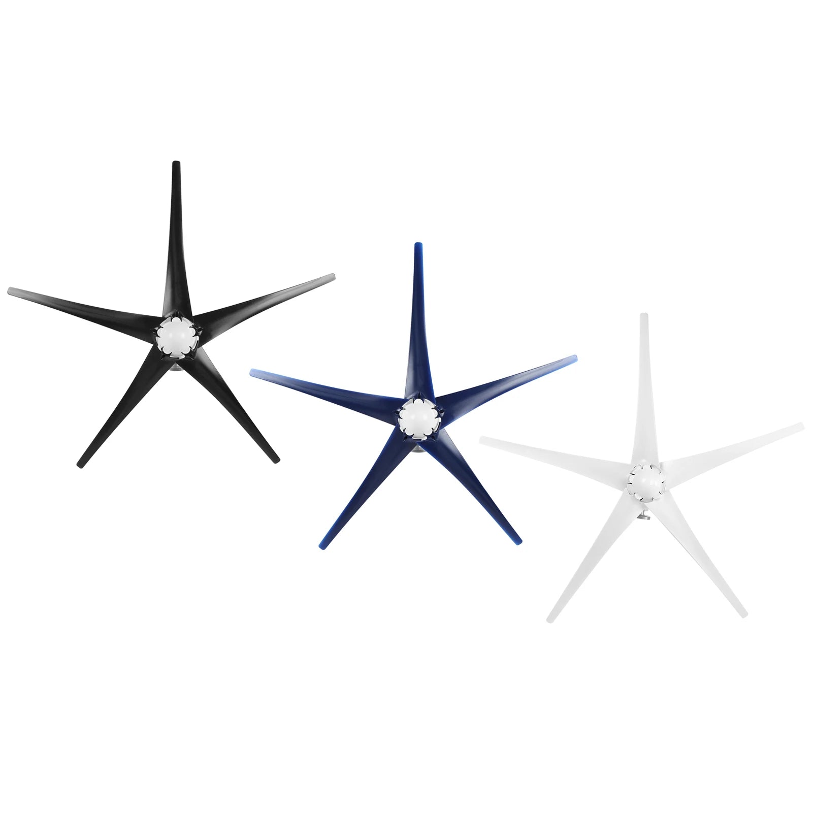 5 Blades Wind Generator 800W Small Wind Generator 5 Blades Power Parts Turbines Kit for Marine Home Charging 800W Wind Generator