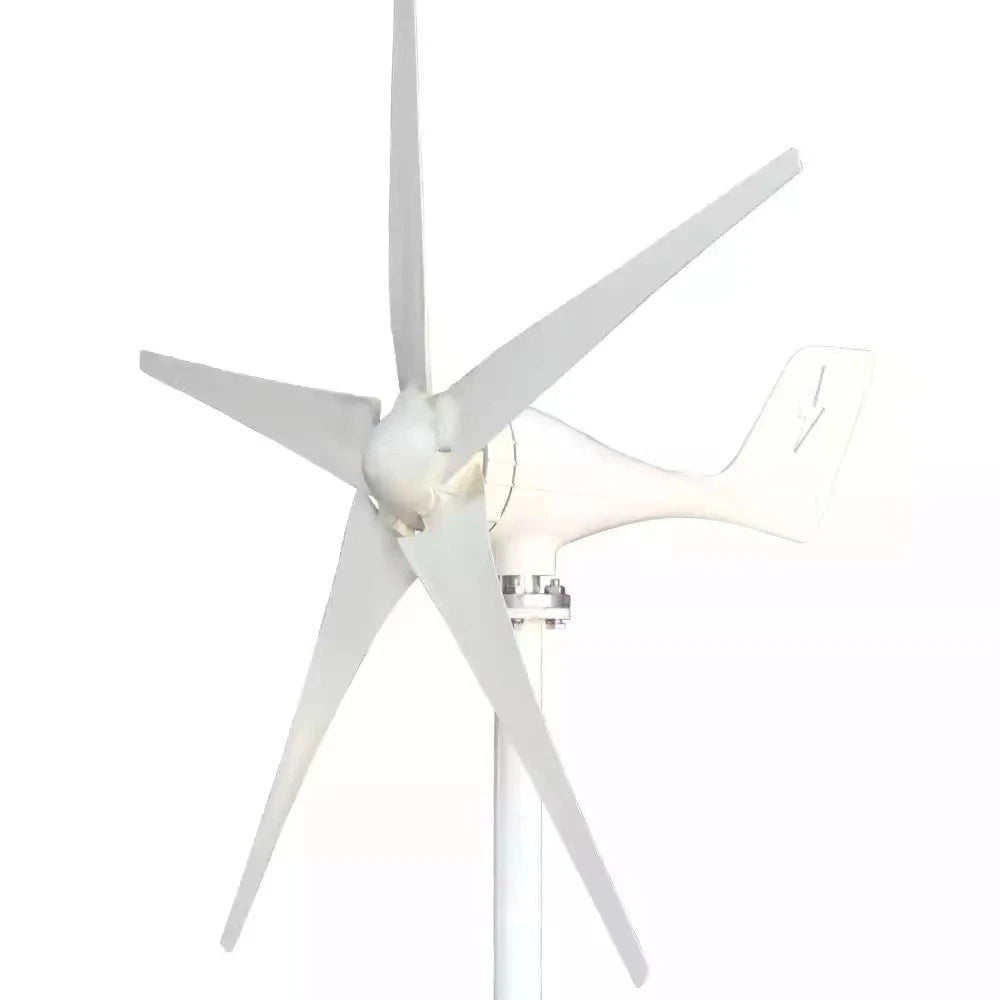 Wind Turbine Generator12V/AC Wind Turbine Kit 500W Wind Power Generator With MPPT Controller 5 Blades for Terrace Homeuse