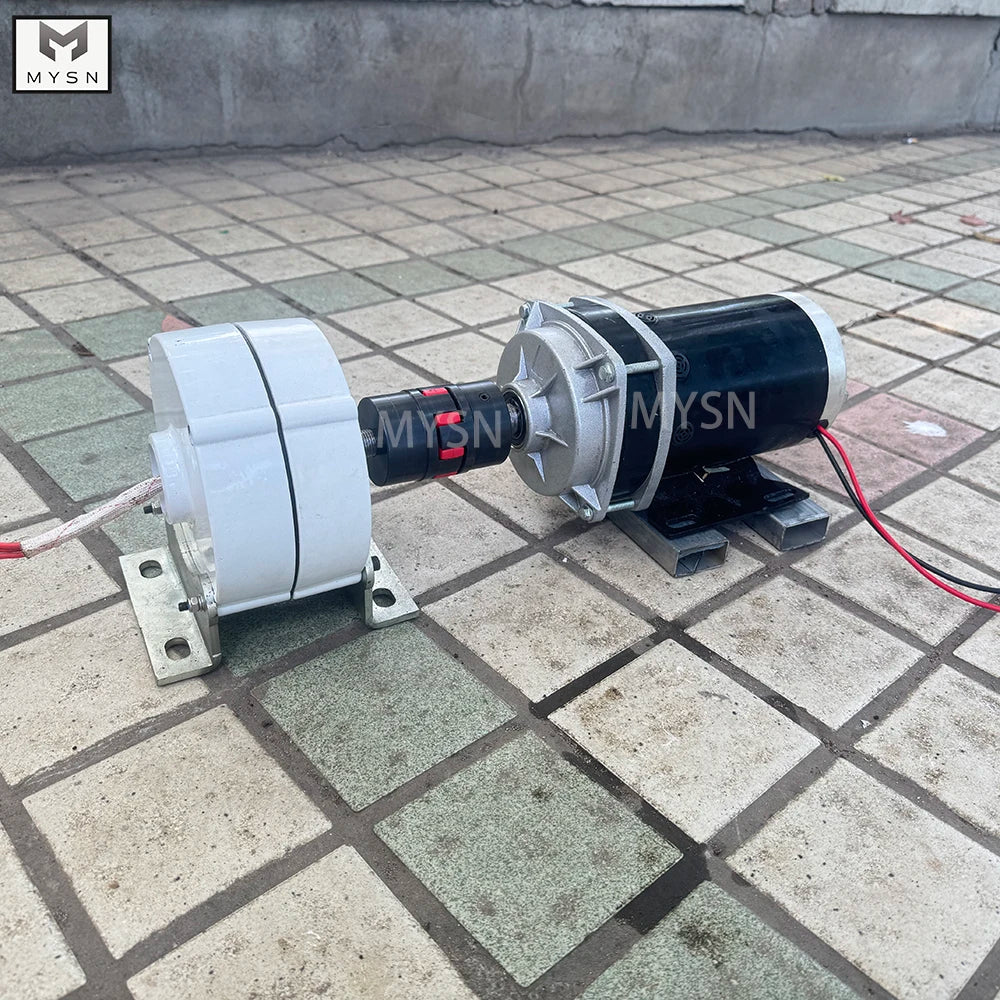 12V 48V Alternator 5KW 3KW 24V Permanent Magnet Generator 3 Phase AC Output Electric Generator Dynamo For Portable Power Kit DIY