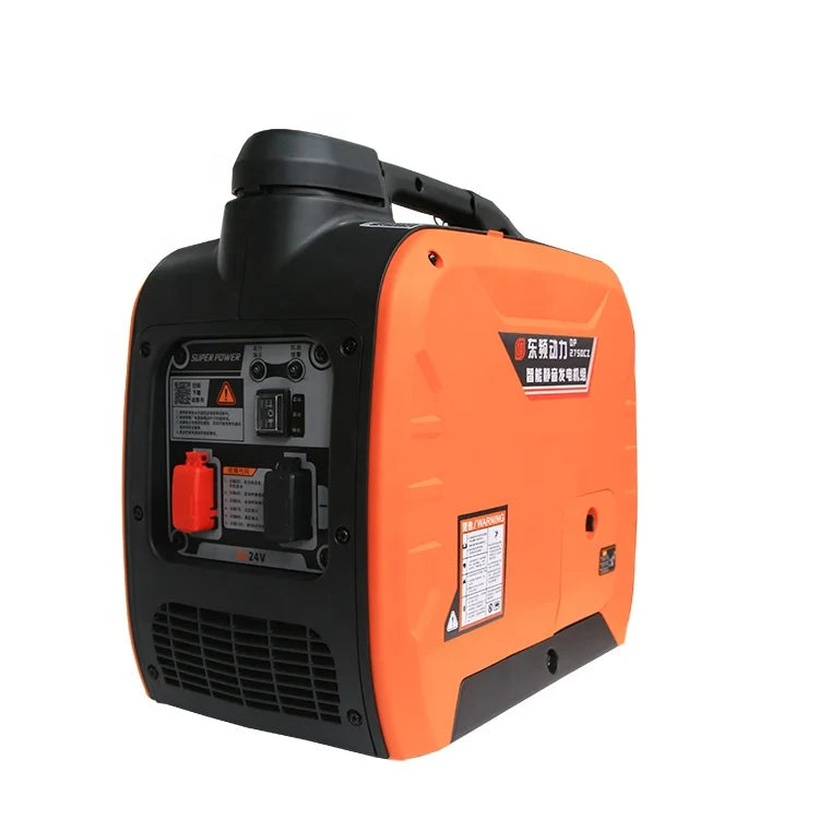 1.5kW 12-Volt DC Single-Phase Intelligent Gasoline Generator with Auto Start Remote Start and Low-Noise Recoil Systems