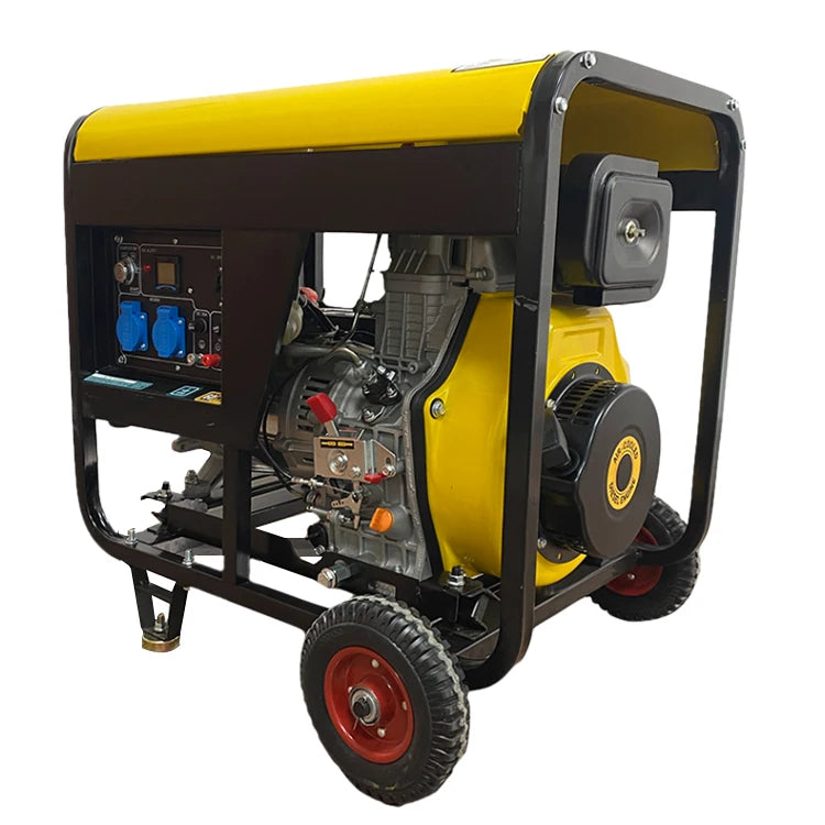 New 2kw 3kw 5kw 6kw 7kw 8kw 9kw 10kw Diesel Generator 10kw 10kva Silent Diesel Generator