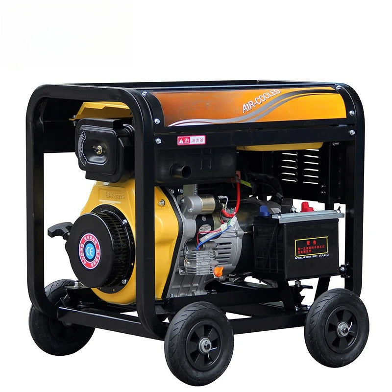 3 Phase Generator Portable Diesel Generators Factory Price 5kw/8kw Open Type Small Generator For Home