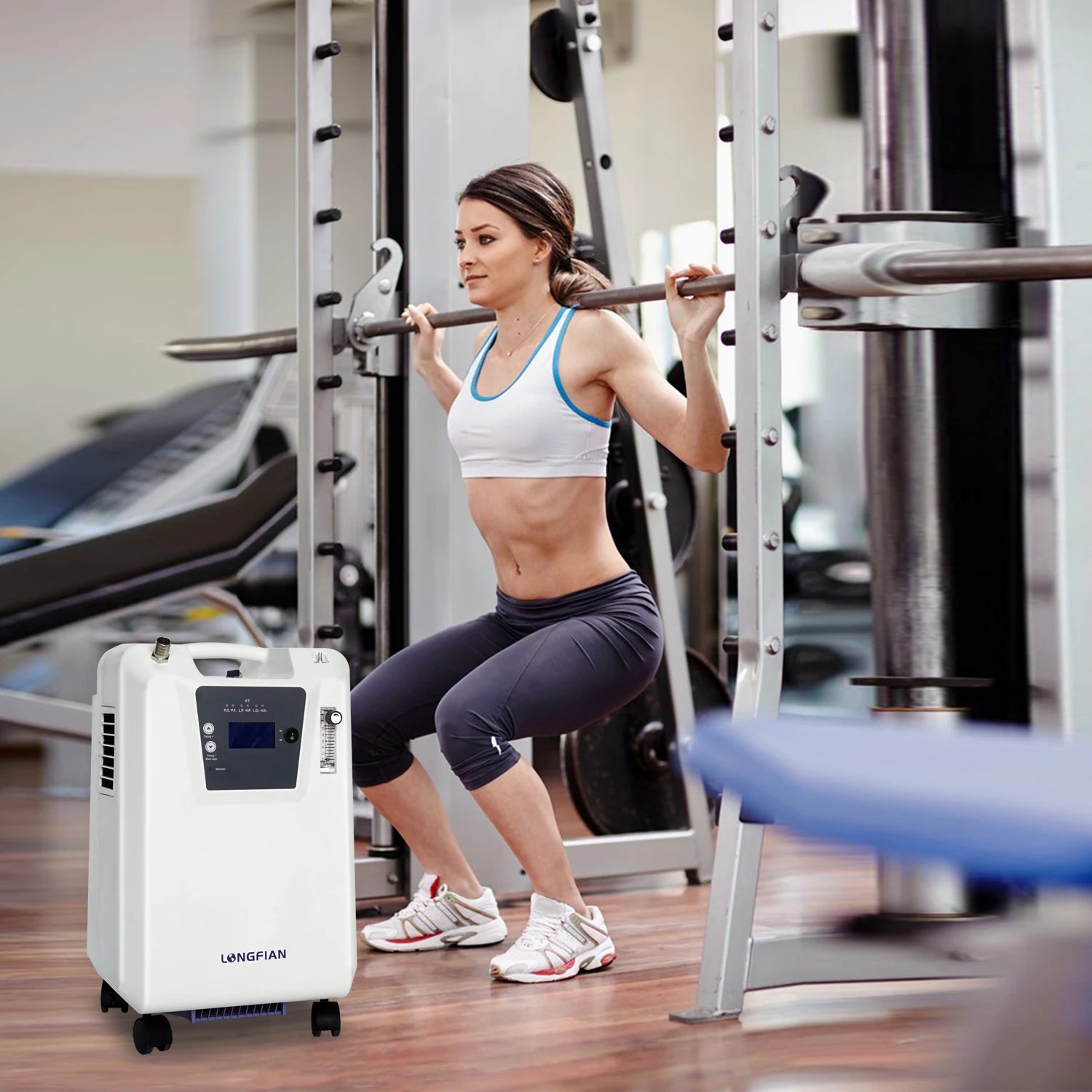 Hypoxic Generator with Low Concentration Equipped with Both Hypoxic and Oxyge Outlets to Cater to Diverse User Needs