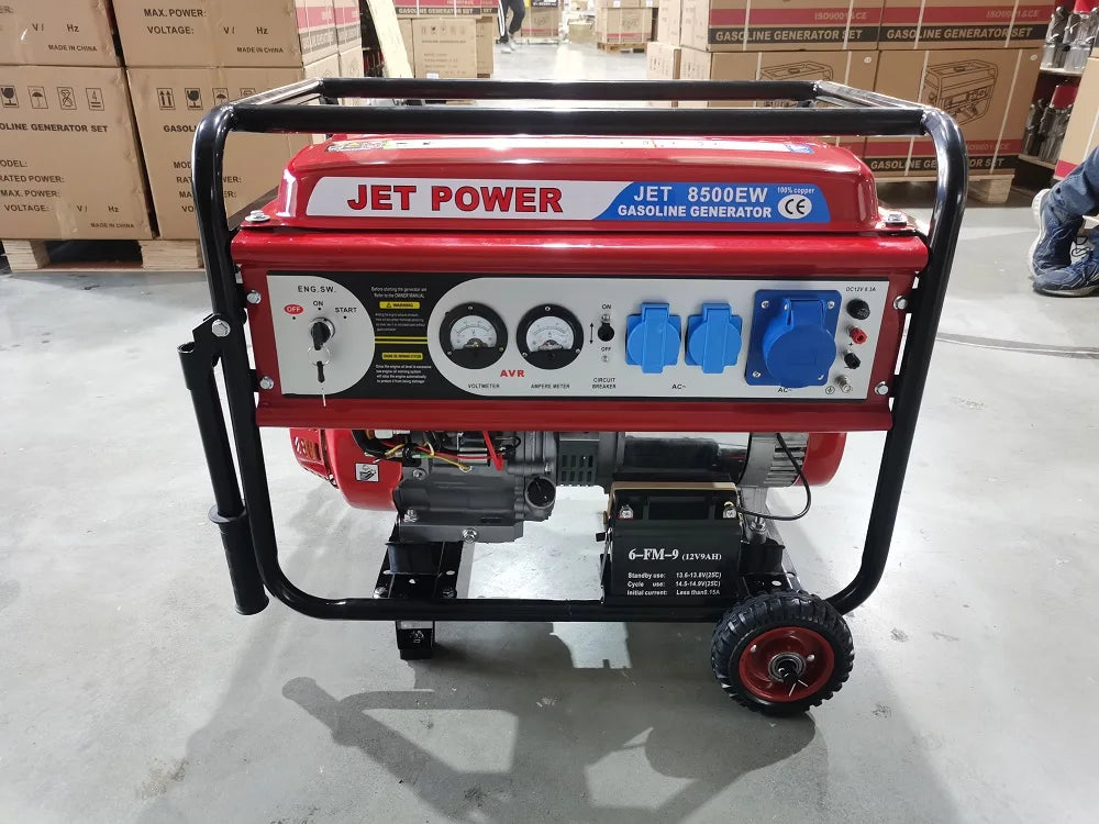7000 Watt Generator Power Electric Gasoline Generators 220v 5kW 6.5kW 7500W Petrol Gasoline Generator For Home