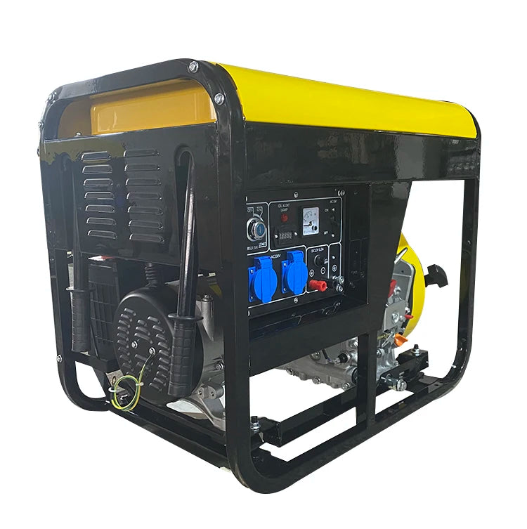 New 2kw 3kw 5kw 6kw 7kw 8kw 9kw 10kw Diesel Generator 10kw 10kva Silent Diesel Generator